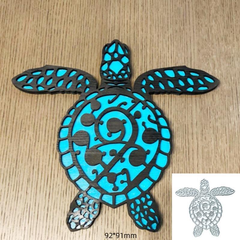 Tortoise Metal Cutting Dies Stencil DIY Scrapbooking Album Paper Card Template