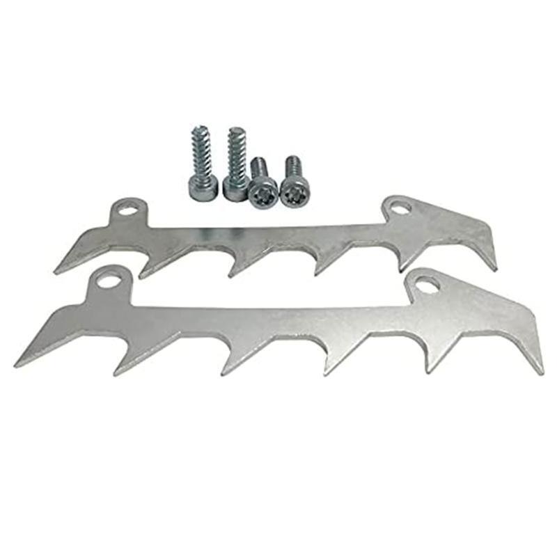 2 Pair Bumper Spikes Felling Screw Kits Metal Chainsaw Spare Parts for  017 018