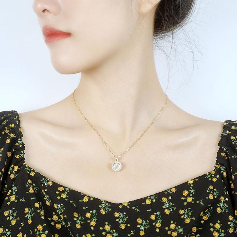 Popular Jewelry Gift Necklace Women Couple Pendant Anniversary Days Favor Gift