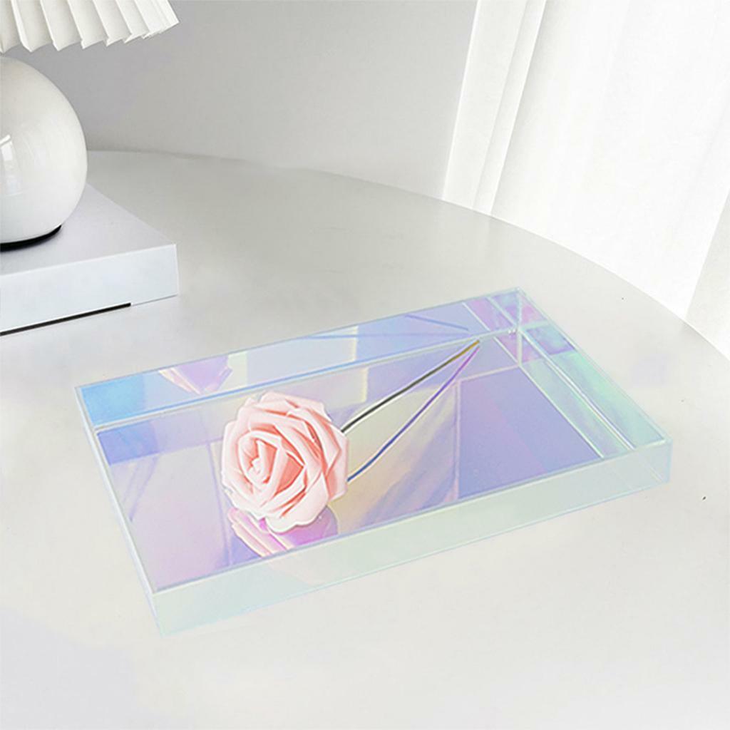 Drawer Organizer Acrylic Clear   Serving tray and storage