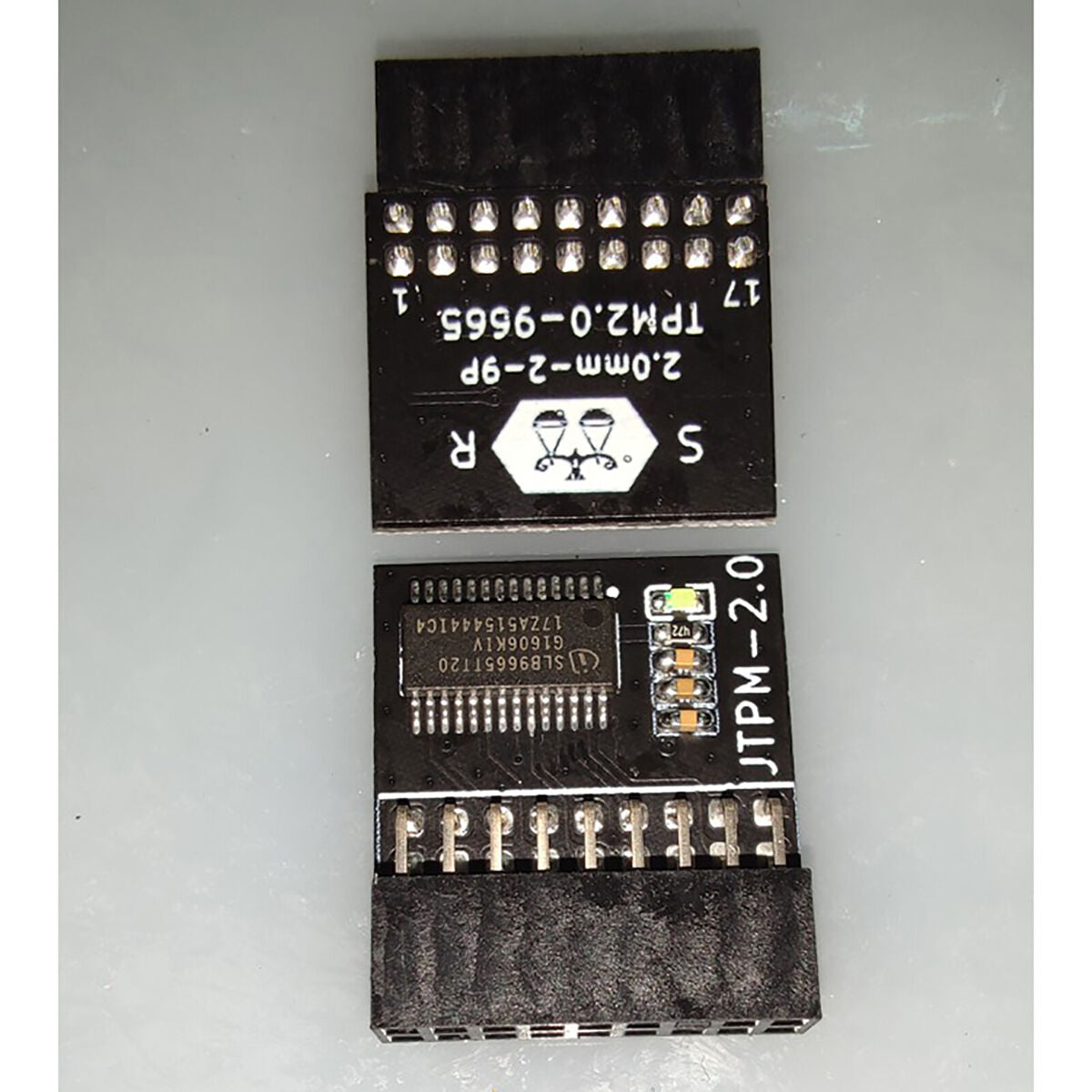 TPM TPM2.0 Module ASRock TPM 18-1 Pin Security Module Win11 for Infineon Update