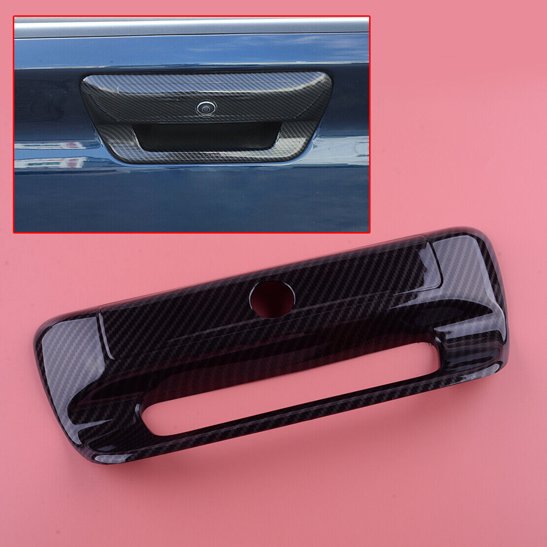Tailgate Rear Trunk Door Handle Cover Trim fit for Dodge Ram 1500 2019-2021 Part