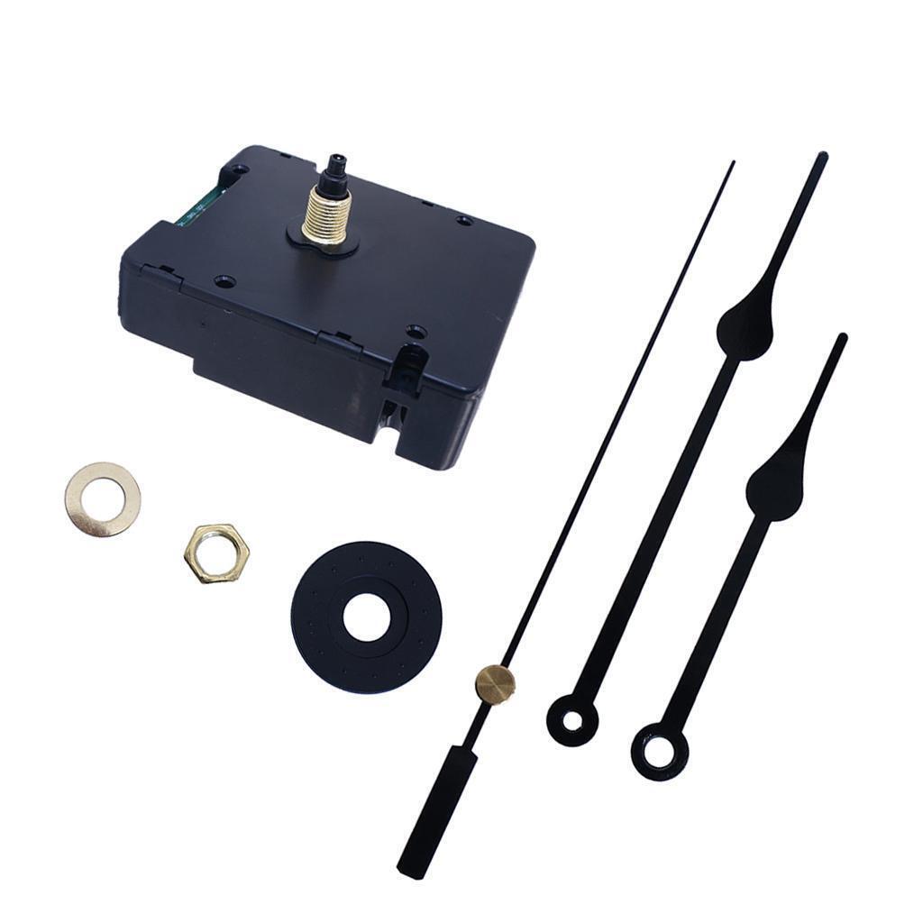 Radio Spindle Quartz Battery Wall Clock Movements Mechanism Diy Repair Set