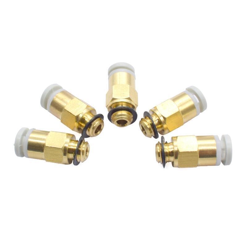 One-touch Pneumatic Fittings Joint 4x2mm Tube KJH 04M6 with Clasp for 1.75mm