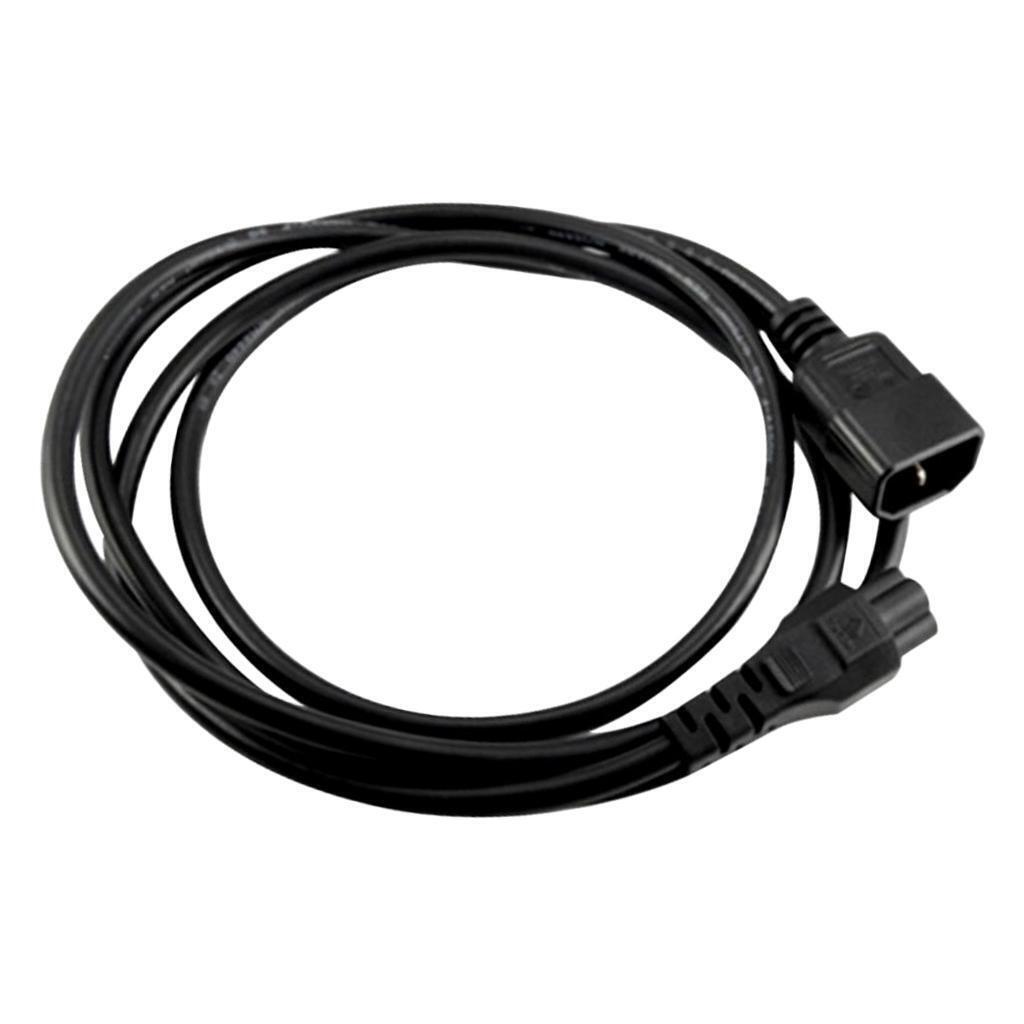 IEC 320 C14 To C5 AC Power Cord Extension Cable For UPS PDU PC