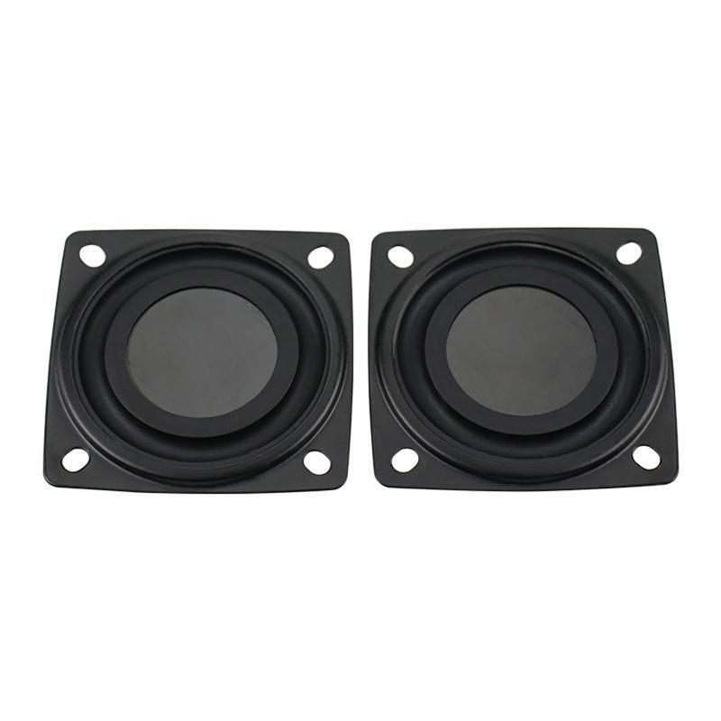 2Pieces Passive Radiator Vibrating Subwoofer DIY Repairing Exquisite Workmanship