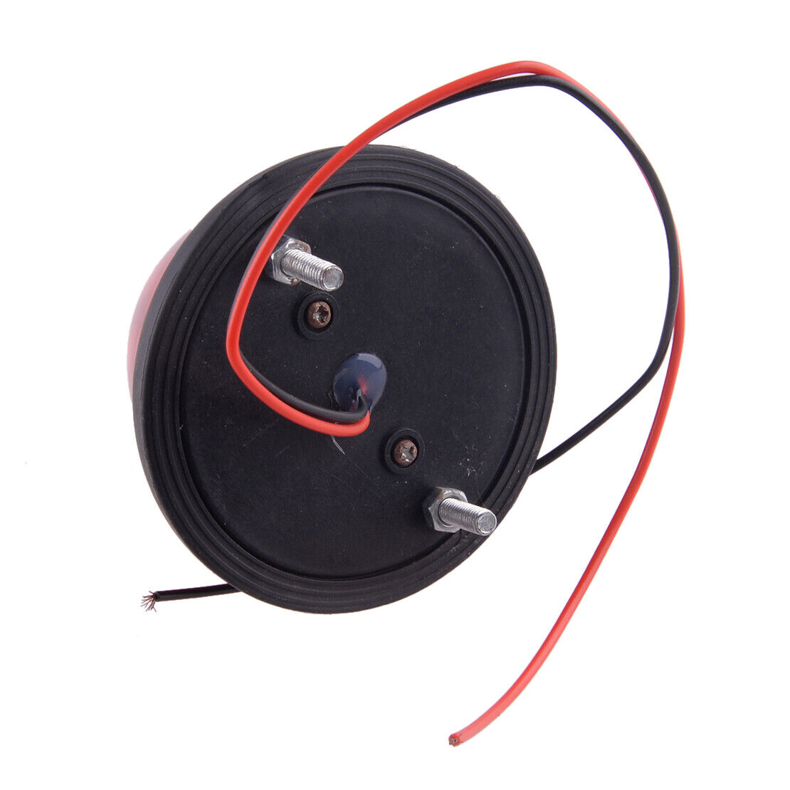 2pcs Red Round 16-LED Side Marker Beehive Cone Lights Truck Trailer