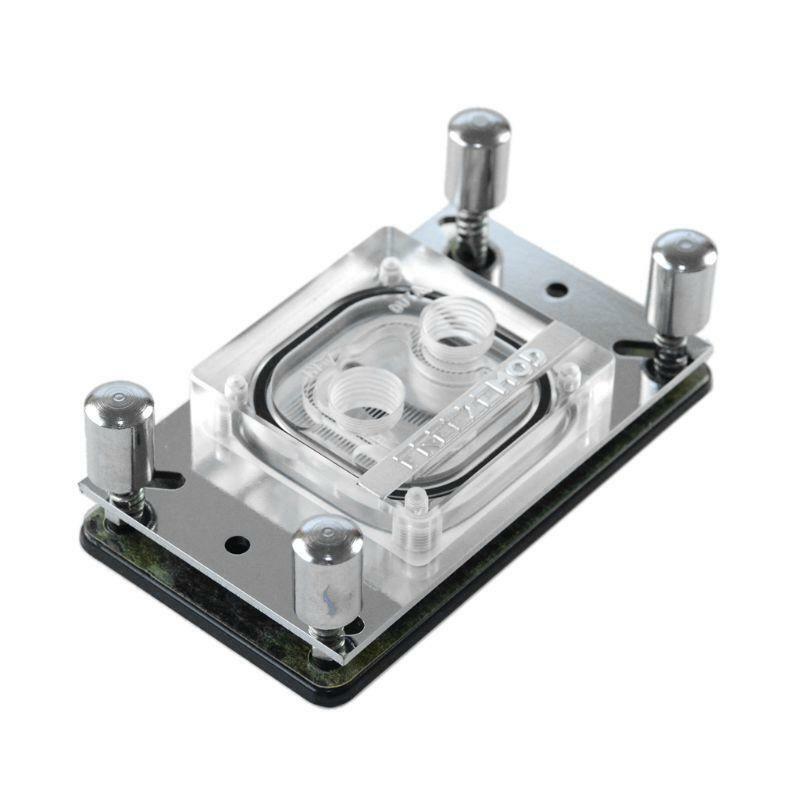 CPU Acrylic Top Water Cooling Block Sprayable Liquid Block With Channel for AMD