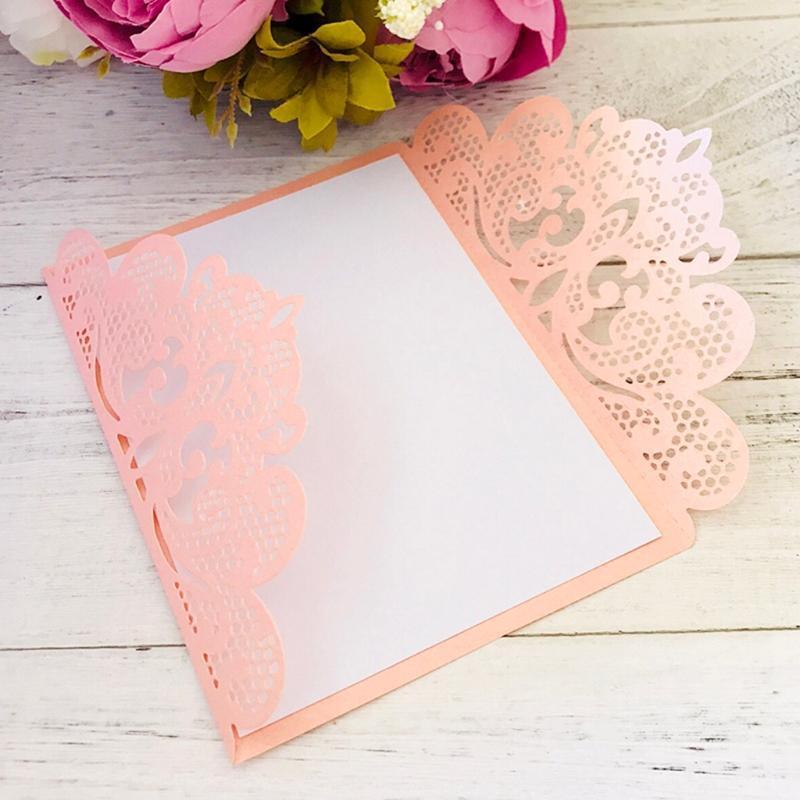 Hollow Invitation Cover Metal Cutting Dies Stencil Scrapbooking DIY Album Stamp