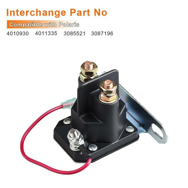 Starter Relay Solenoid Switch for Polaris Sportsman 250 300 335 Easy to Install