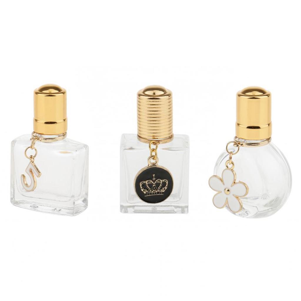 10ML Portable Refill Travel Perfume Bottle Hydrating Empty Roller Bottle