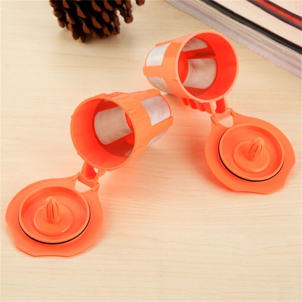 2pcs Refillable Orange K-Carafe Filters For Keurig 2.0 Coffee Maker i Cafilas