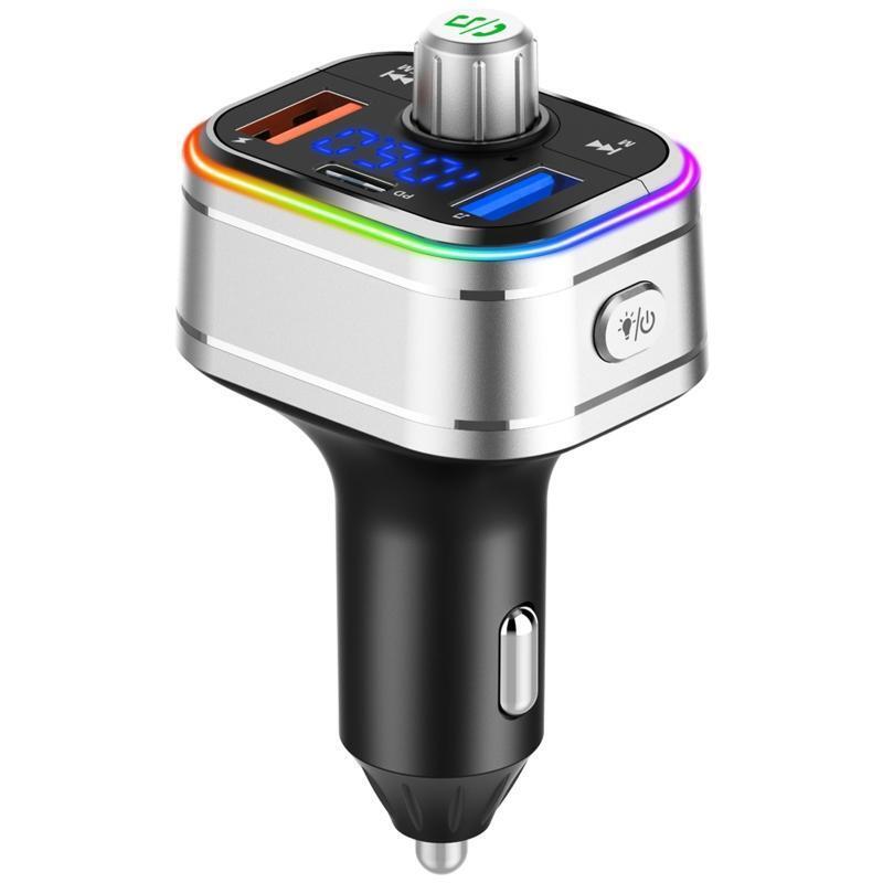 PD3.0 Car Phone Charger Mp3 Player Support App to Play Mobile Phones Music