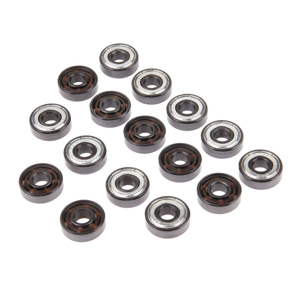 Skateboard Accessaries Skate Ball Roller Inline Ceramic Precision Bearing 16PCS