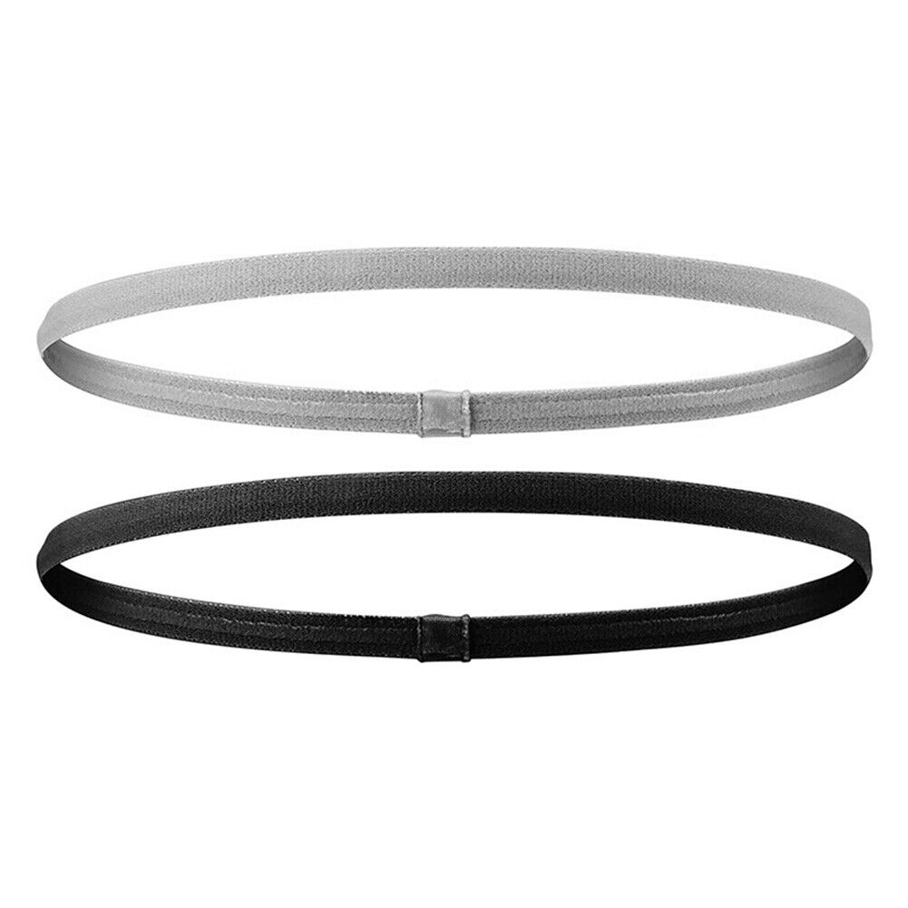 4pcs Non-Slip Elastic Sports Headbands Sweat-absorbing Yoga Woven Hair Band
