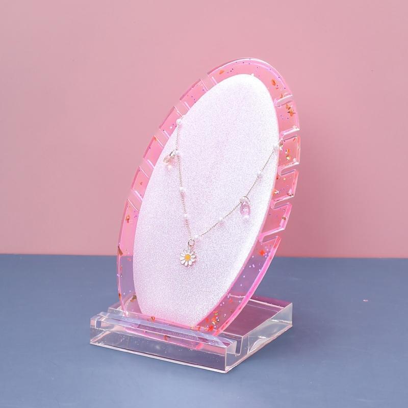 Epoxy Diy Mold Ins Silicone Mold Jewelry Necklace Storage Display Stand Mold