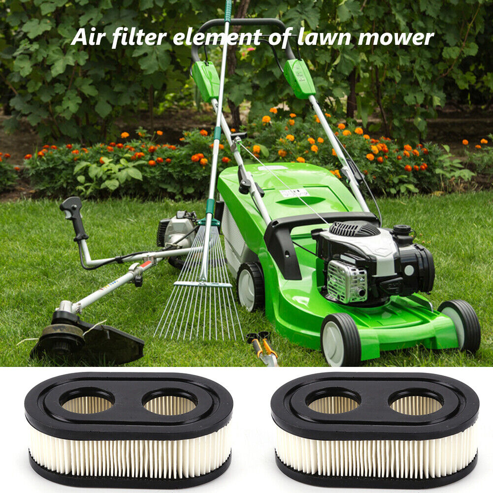 10pcs Air Filter for Briggs Stratton Lawn Mower Replace Element Trim Tools