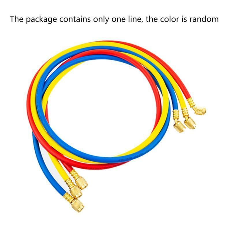 3 Color Refrigerant Tube A/C Charging Hose for Refrigerant R12 R22 R134A 404