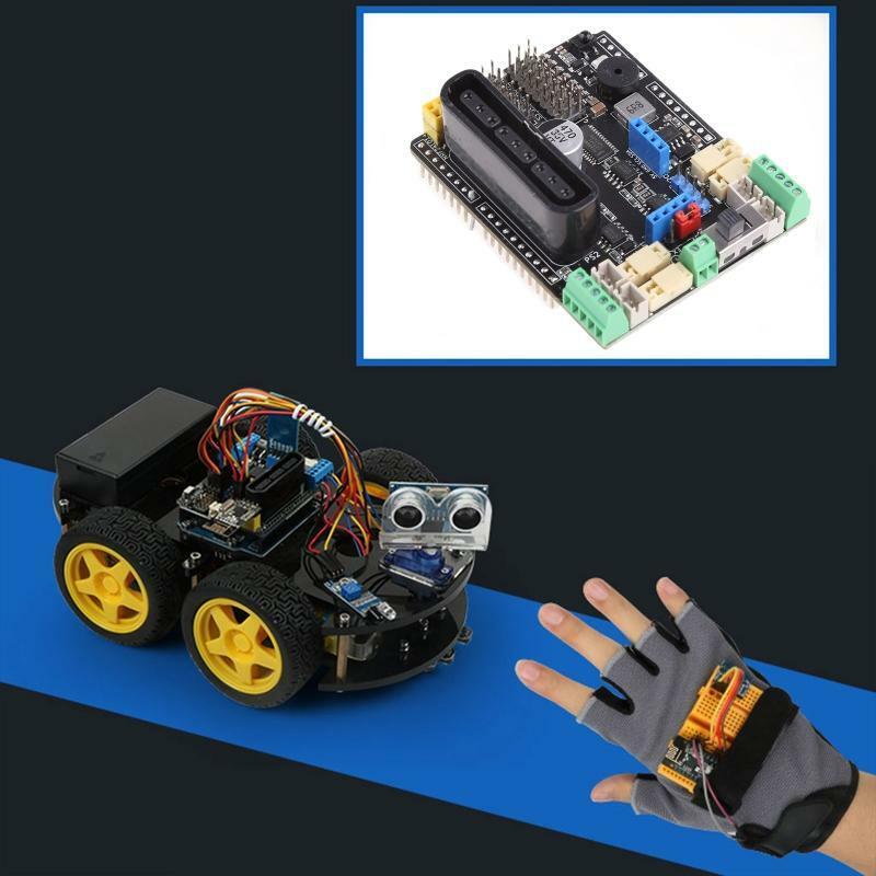 TB6612FNG Motor Driver Board V3.0 with PSX2 IR Recriver for Arduino-R3 Support 8