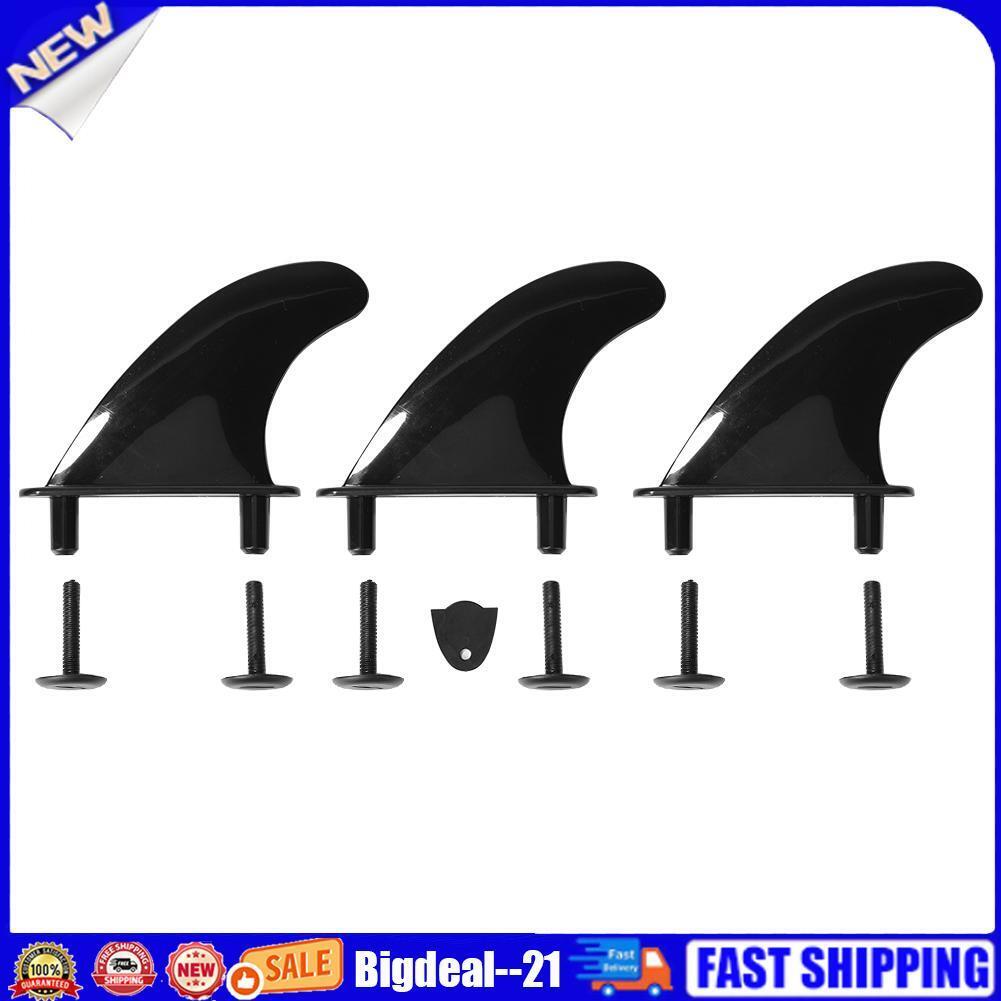3x Soft Surf Fin for Surfboard Softboard Stand Up Paddle Board Accessories