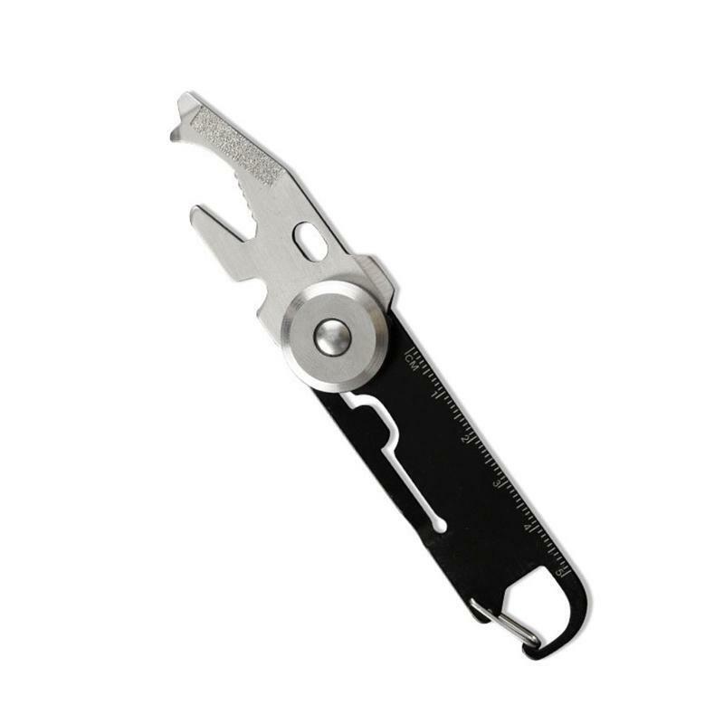 EDC Tool Pocket Keychain Hook Bottle Opener 5/6/7/8/9/10 mm Wrench Multi-Tool