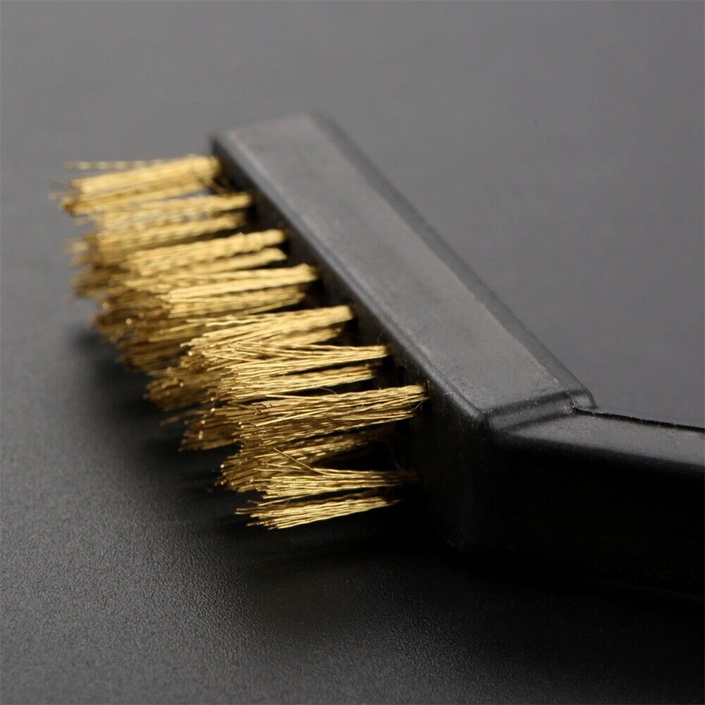 Wire Brushes Steel Brass Nylon Home Cleaning Polishing Detail Metal Rust 3pcs