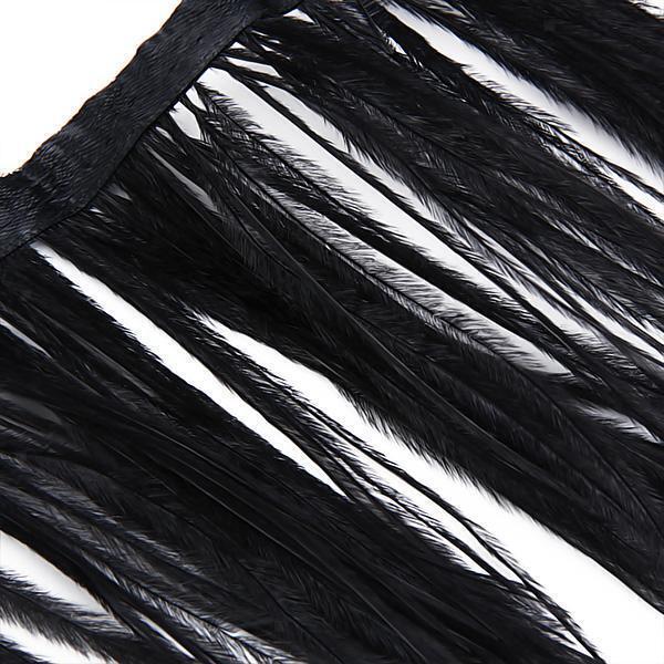 Ostrich Feather Fringe Trim DIY Sewing Crafts Clothing Party Costume Decor
