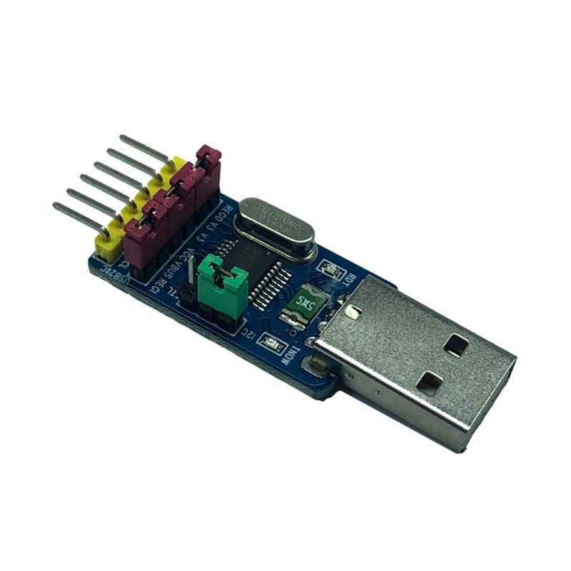 USB to  to Serial USB to UART TTL USB to I2C IIC YS-CH341T Auto Converter Module