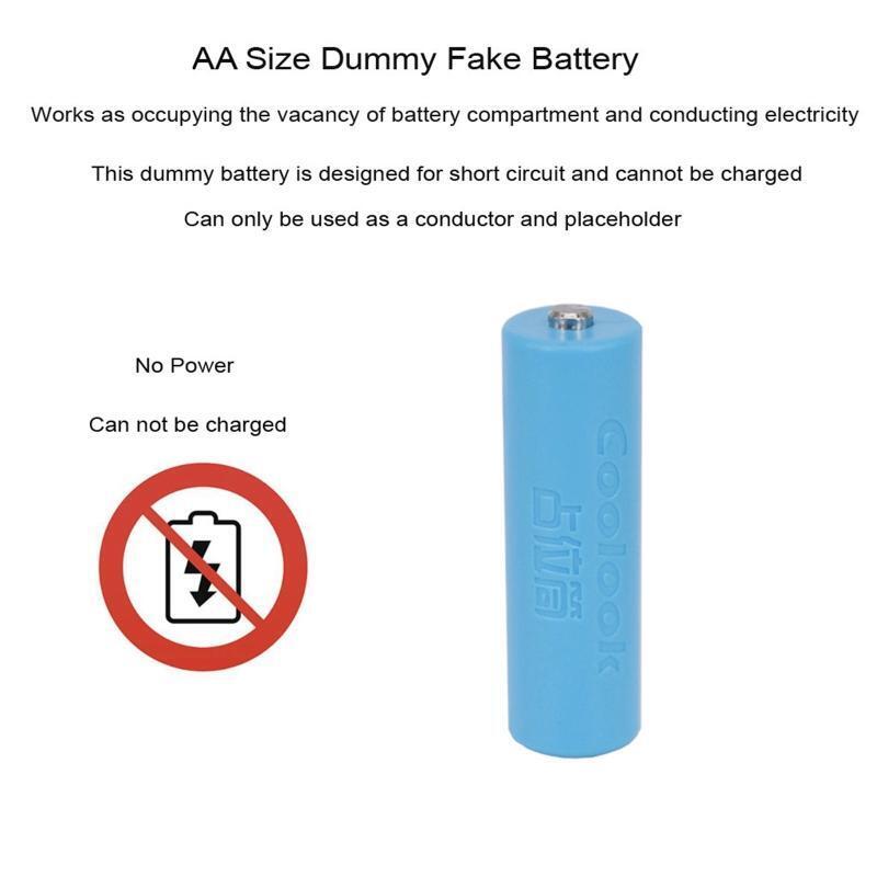 AA Dummy Battery Eliminator USB C Power Supply Cord for 3V AA Household Devices
