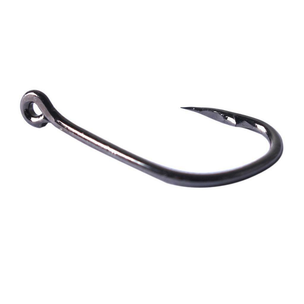 300pcs   Hooks Kit   Lure Tackles Barbed Hooks  three-12#