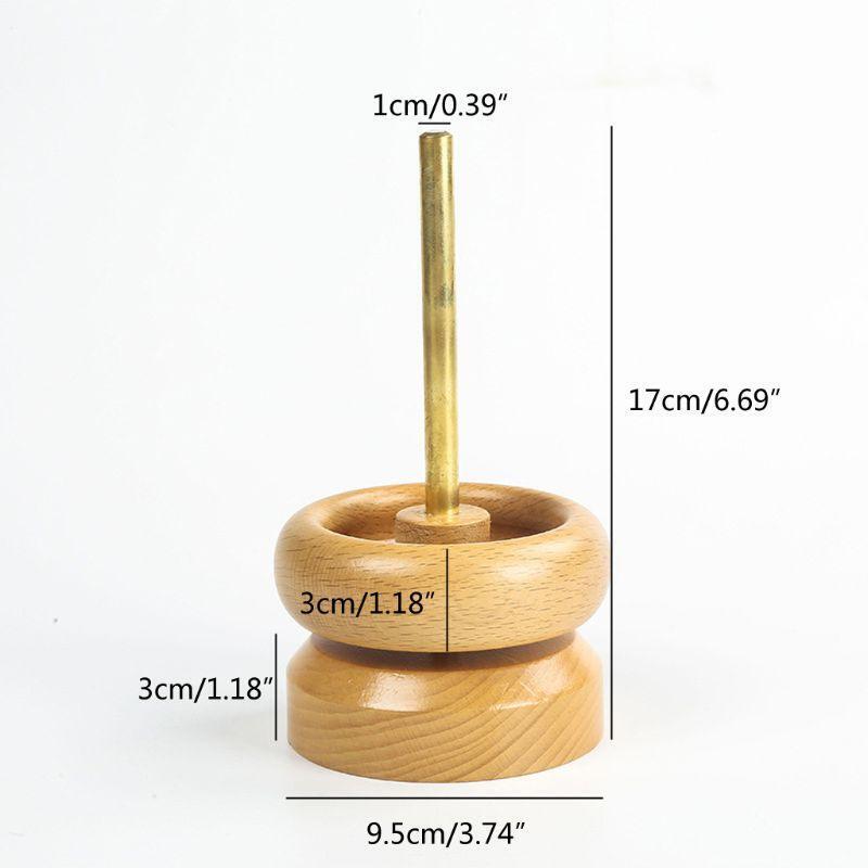 String Seed Beads Quickly Beading Loader Wooden Bead Spinner Jewelry Making Tool
