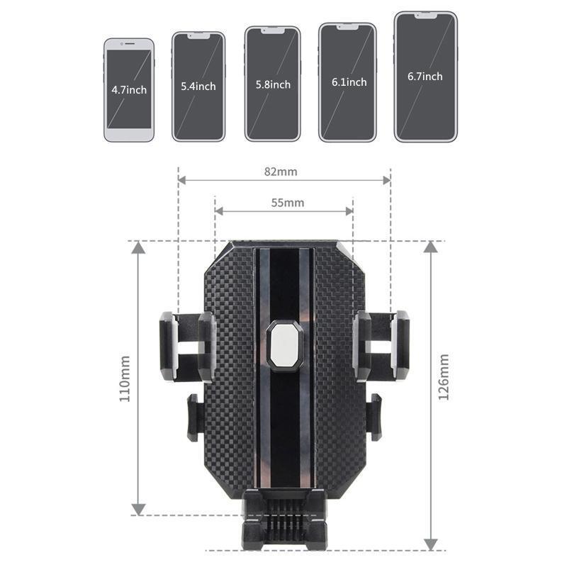 Suction Cup Cell Phone Holder Fit with Most Smart Phone Rotatable Universal
