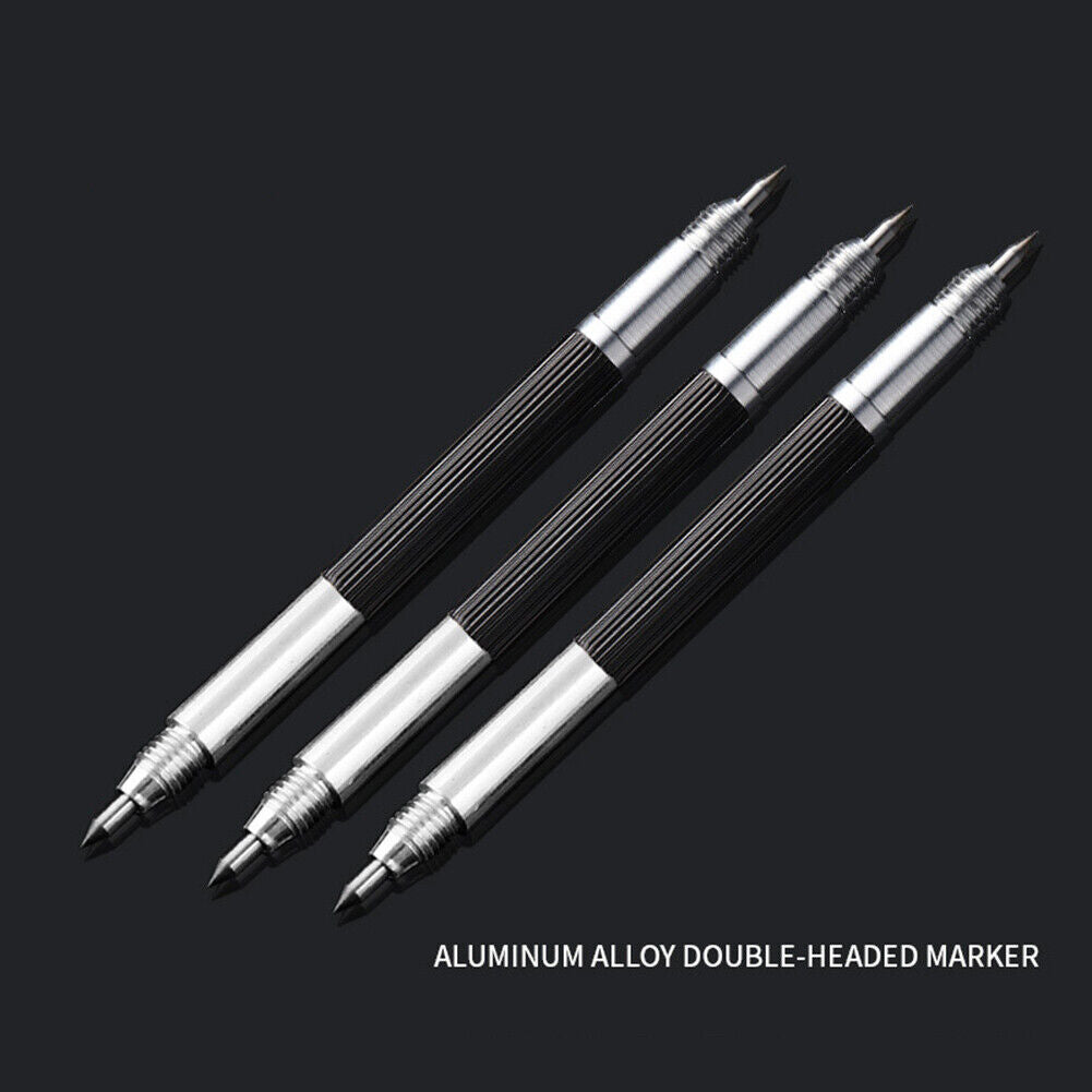 Double Headed Tungsten Carbide Tip Scriber Etching Engraving Marking Pen