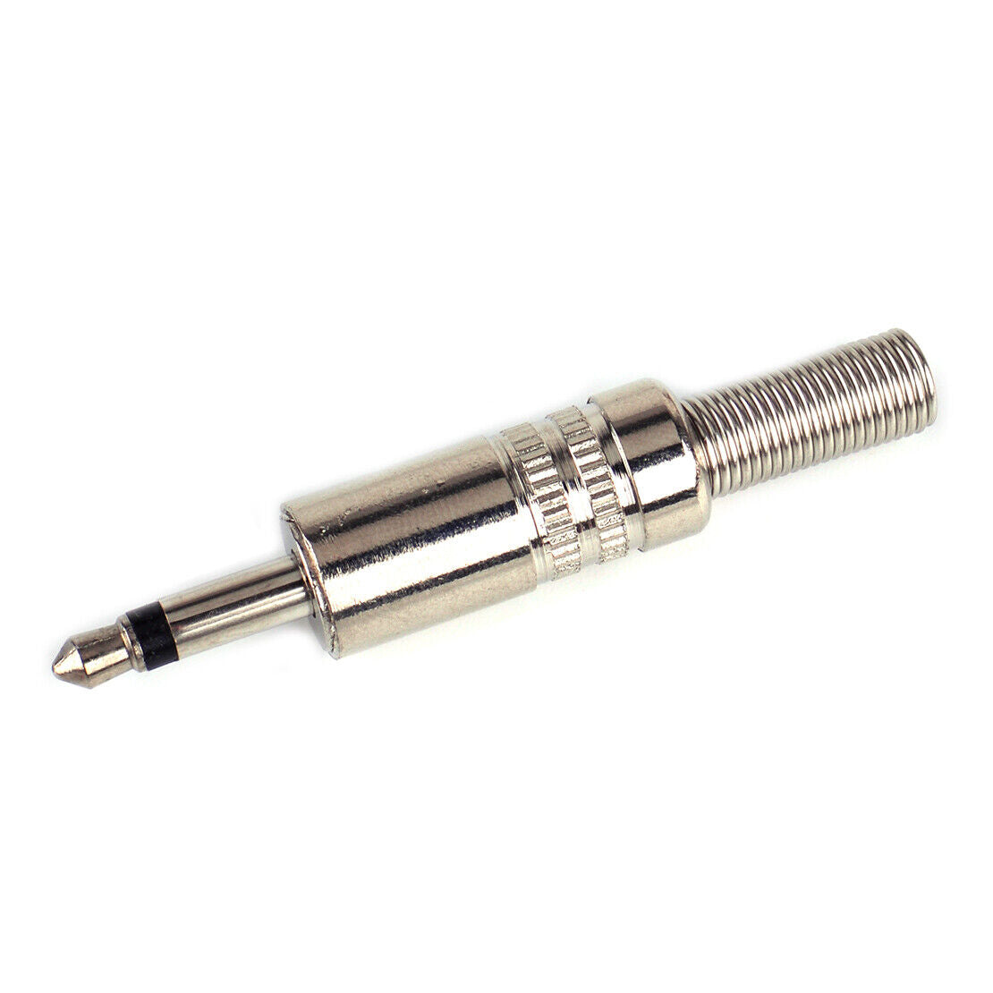 12pcs 1/8" 3.5mm Mono Jack Plug Audio Headphone Soldering Adapter Connector Li