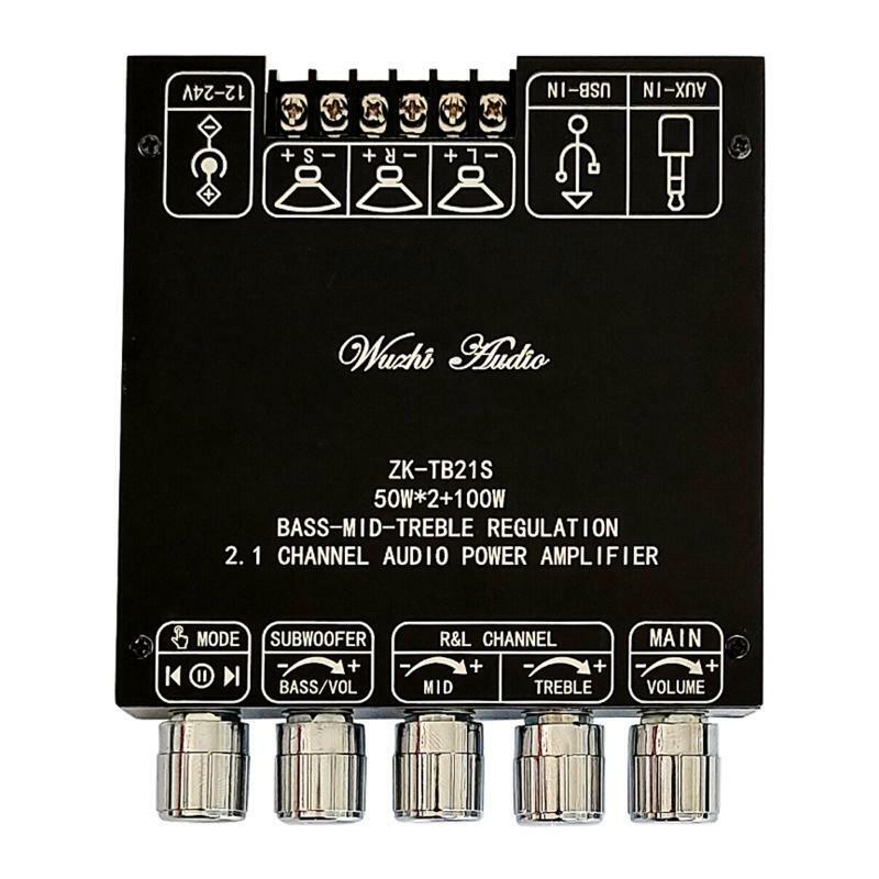 2.1 Channel ZK-TB21S Bluetooth-compatible Audio-Digital Power Amp Stereo Board