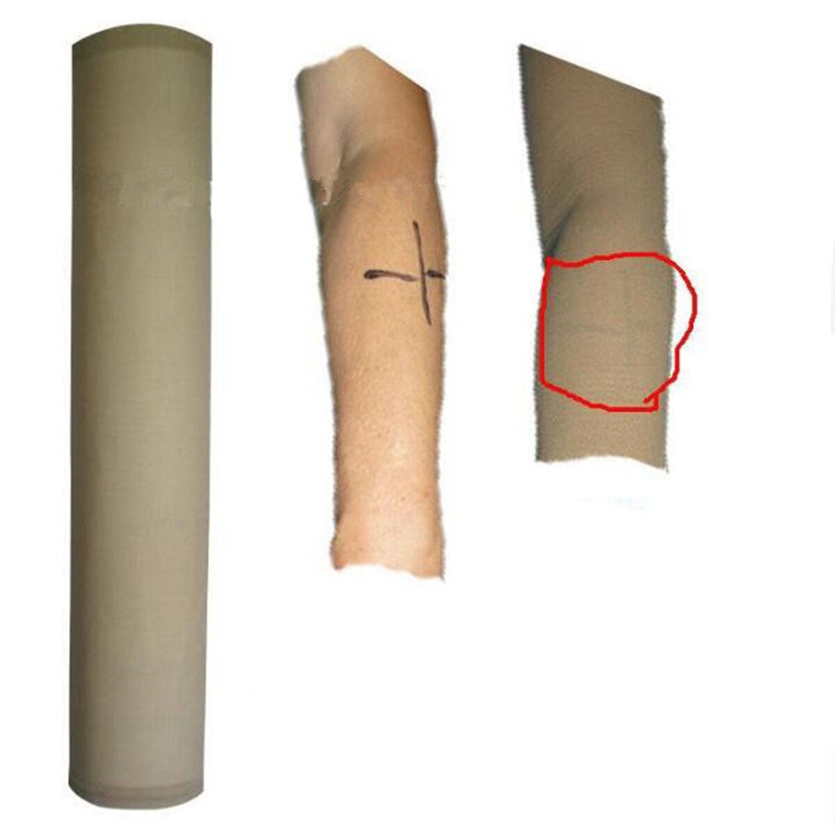 Pair Skin Arm Tattoo Cover Up Long Sleeves Concealer UV Protect Sport Gym Useful