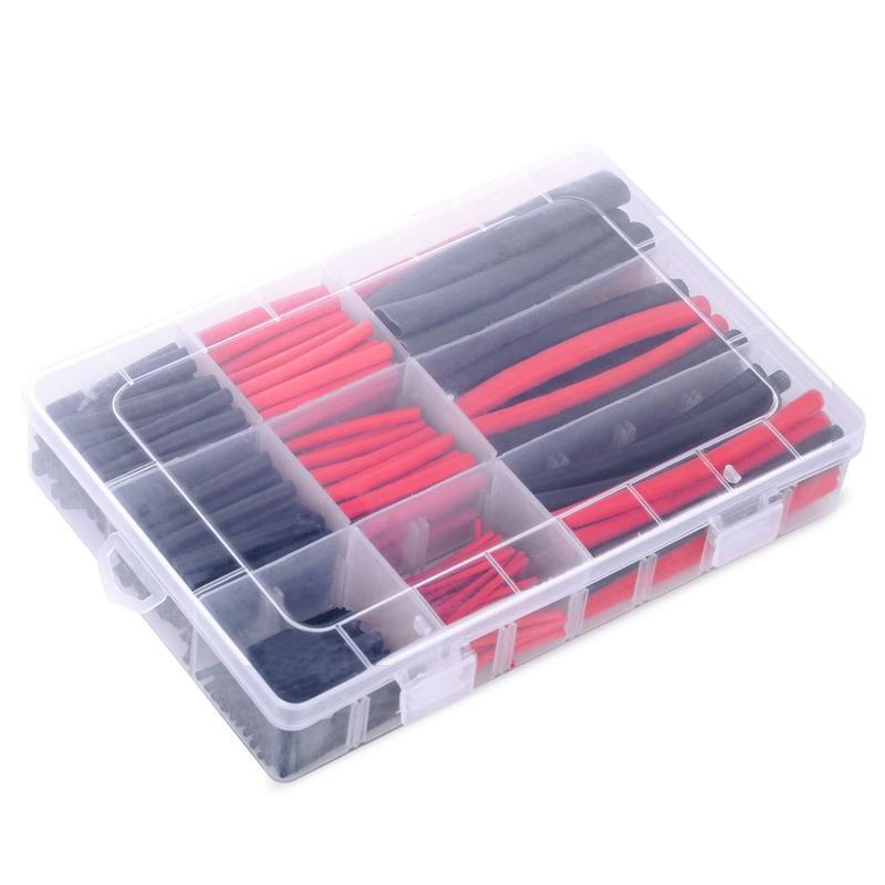 270x Electric Insulation Heat Shrink Tube Kit Eco-Friendly Material Easy to Use