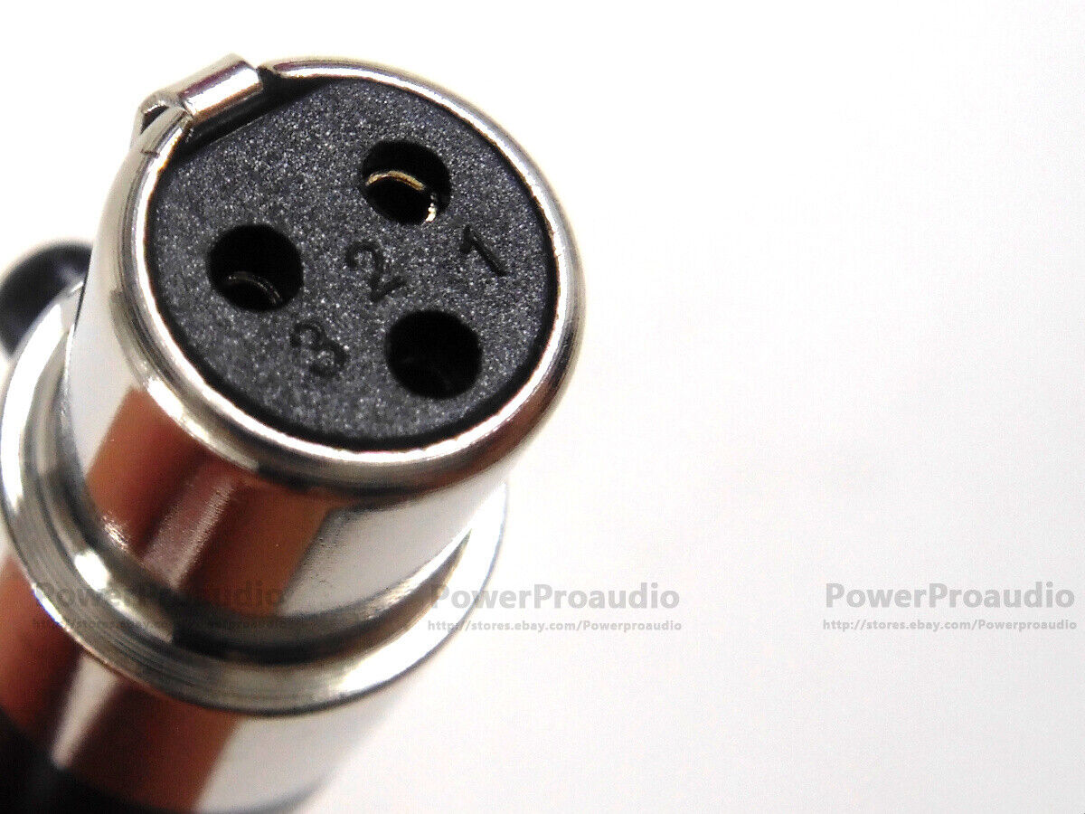 10 pcs  XLR 3 Pin Male Plug MIC Microphone Audio Cable Connector fit for Shure