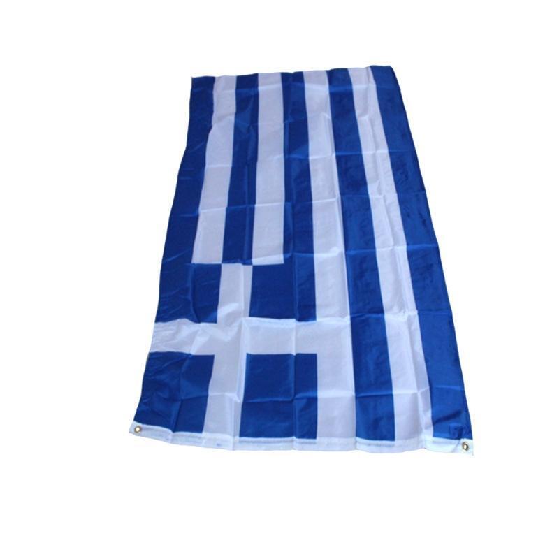 90×150cm Greek Flag Activity Festival Parade Banner Home Decoration Greece Flags