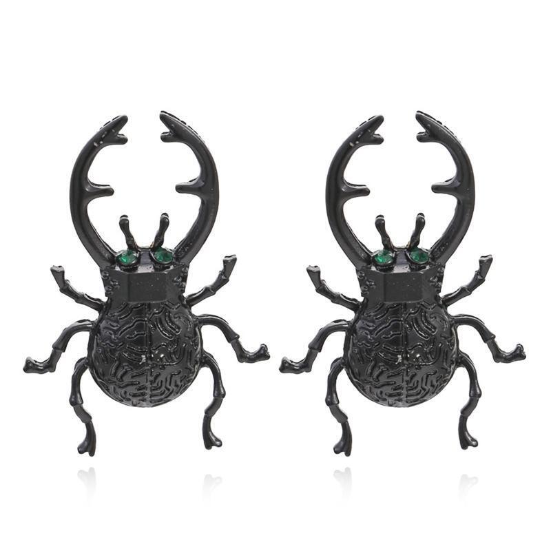 Insect Beetle Dangle Earrings Gift for Friend Classmate Teenagers Hypoallergenic