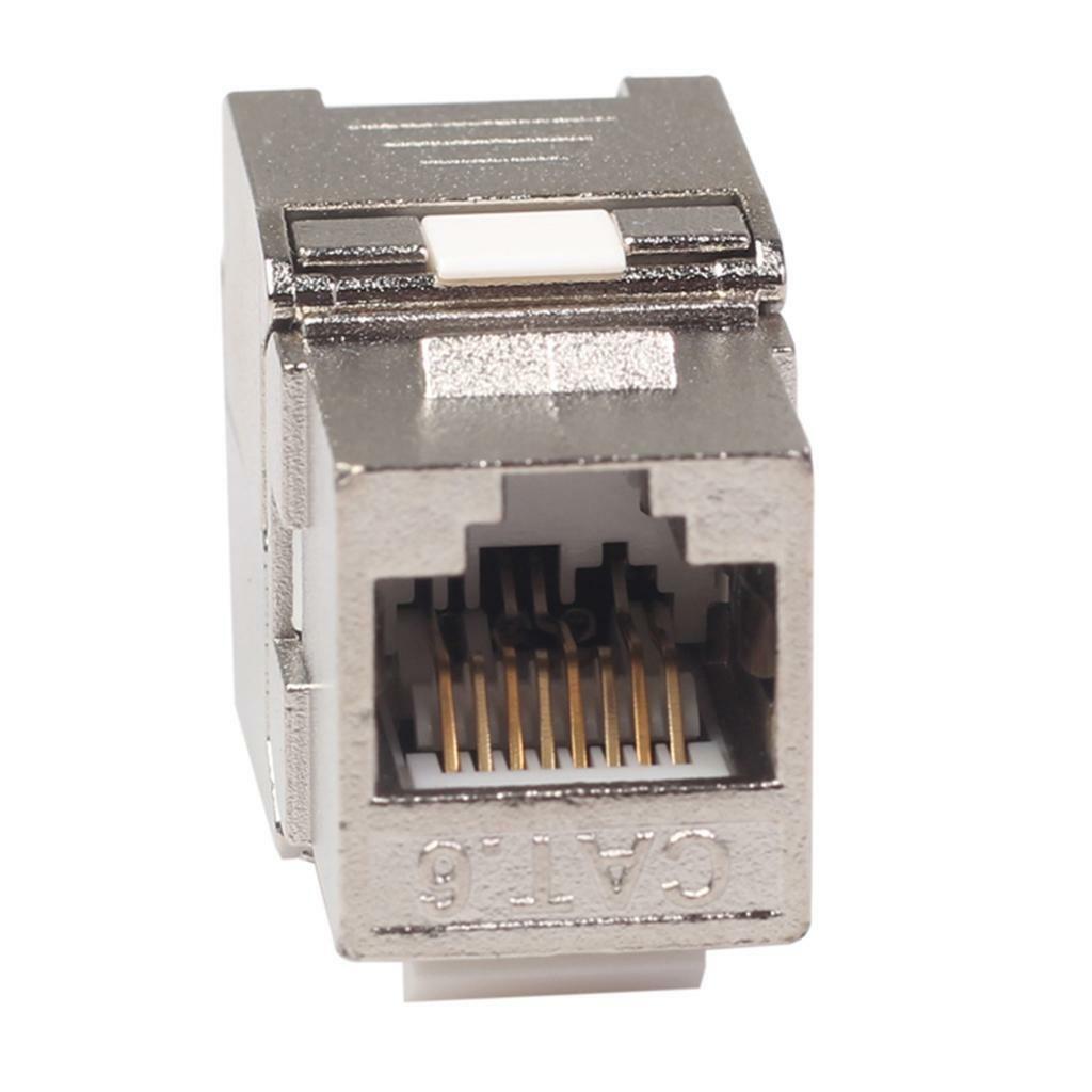 cat six  Wall End Plug   Shielded Module Modular  Adapter