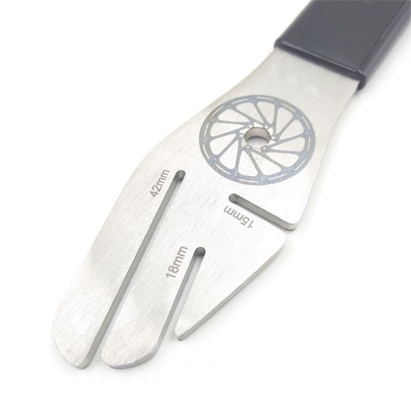 Stainless Steel MTB Bike Disc Flattening Correction Wrench MTB Disc Brake Rotor