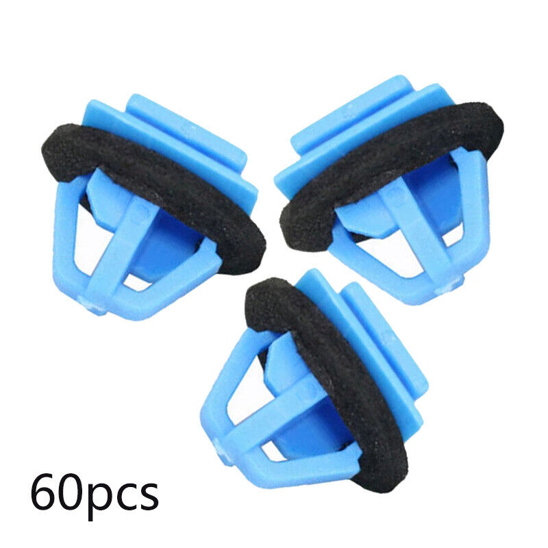 60pcs Rocker Door Exterior Moulding Clips Fit for Hyundai Santa Fe 2013-2022