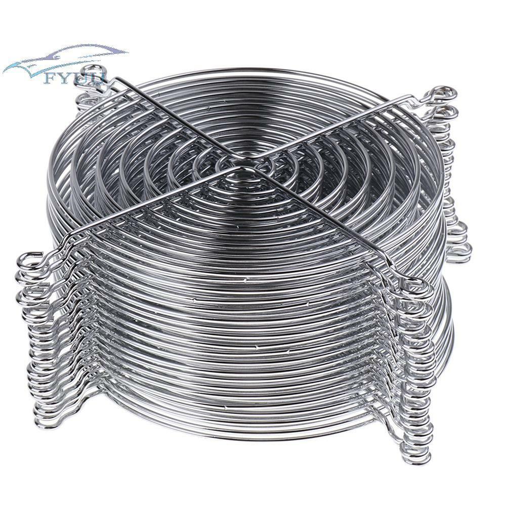 20 Pcs 12cm Metal Net Fan Cover CPU Fan Grille Computer Cooling Fans Protector