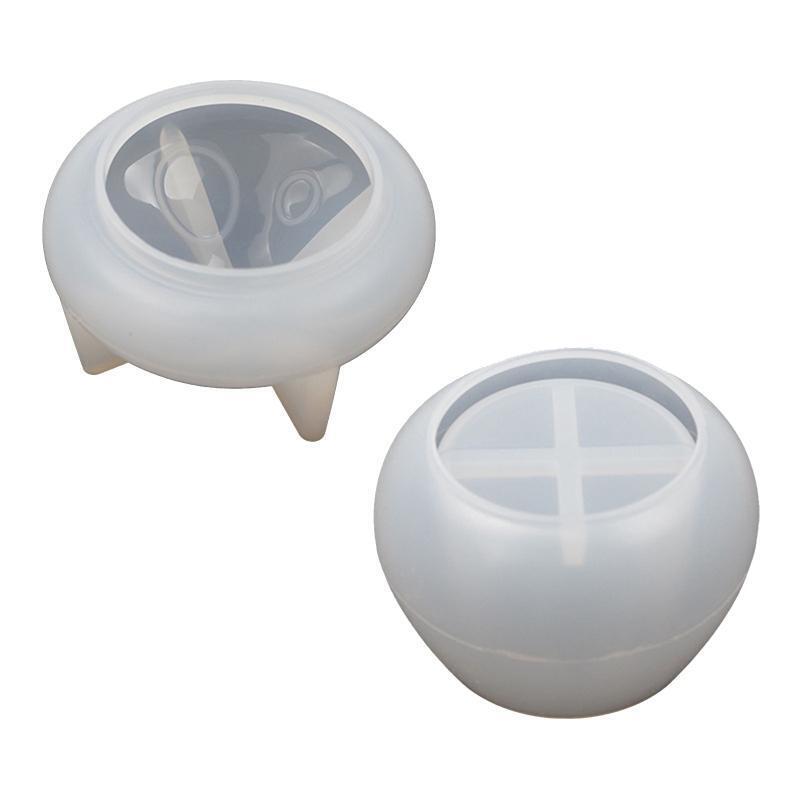 Mushroom Jar Storage Box Mold Jewelry Box Mold Suitable for Soap Candle Holder