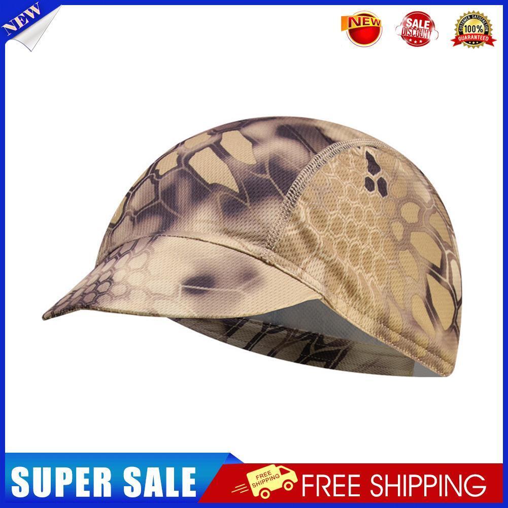 Sunshade Cycling Cap Elastic Outdoor Running Breathable Brim Hat (Yellow)
