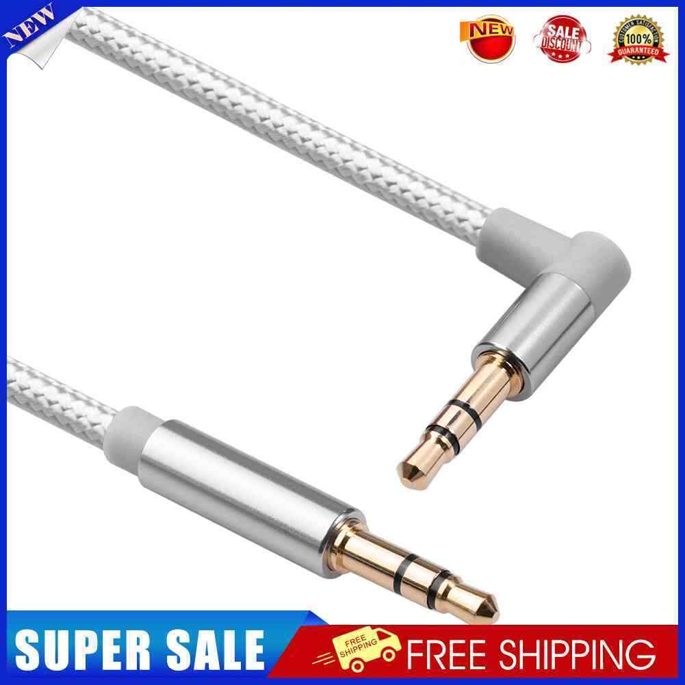 AV01S 3.5mm Aux Jack Male to Male Audio Cable for Car Headphones (3 meter)