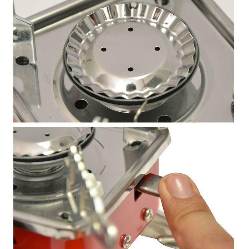 Mini Camping Stove Folding Outdoor Gas Stove Portable Picnic Split Cooker Burner