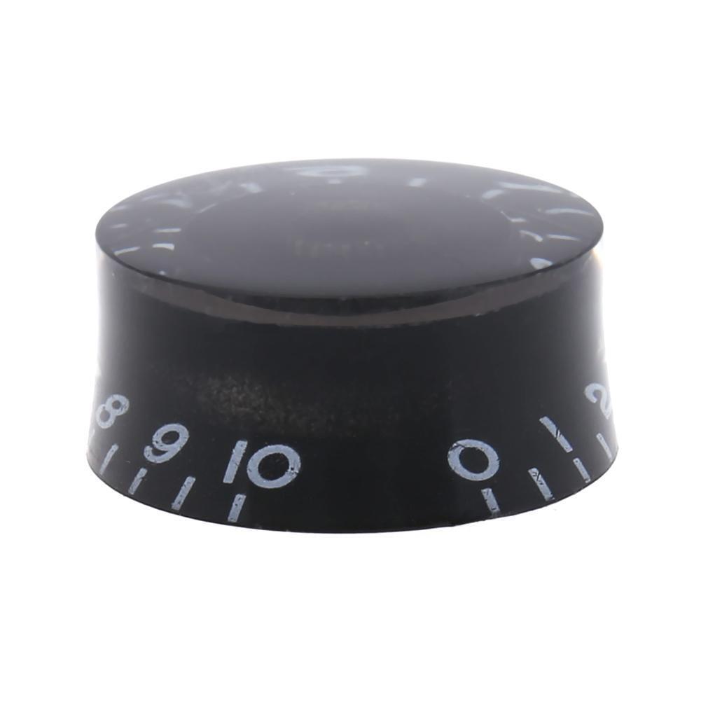 4pcs Acrylic Electric Guitar Volume Adjusting Rotary Knob Potentiometer Cap