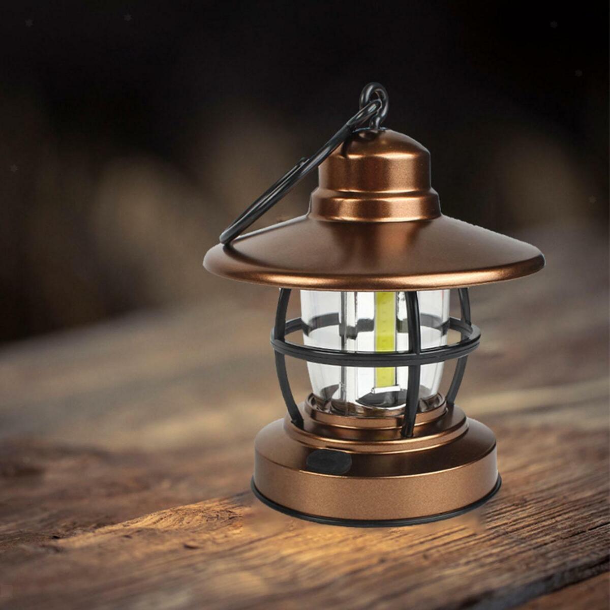 Camping Lantern Lamp  Battery Powered Hanging for Outdoor